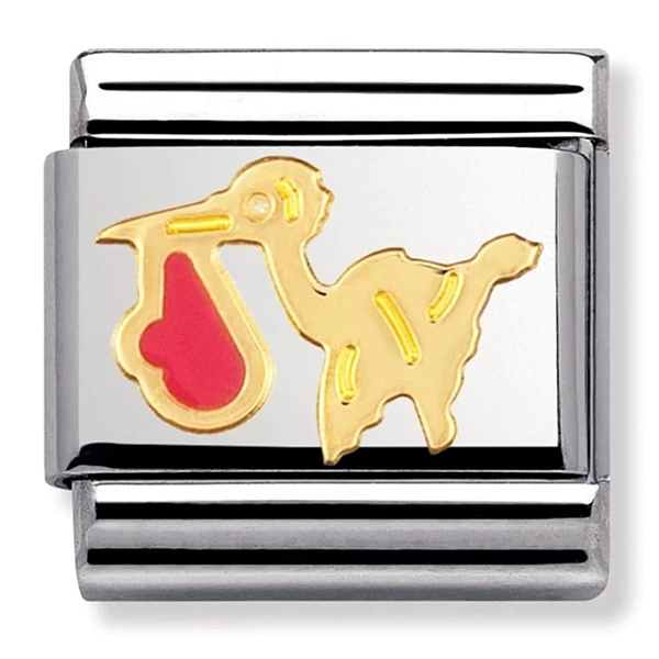 Nomination arany gólya charm - 030208/21