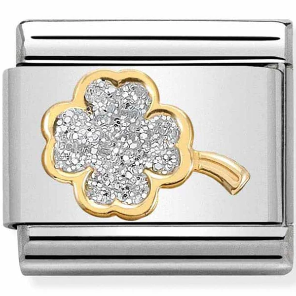 Nomination glitteres lóhere charm - 030220/03