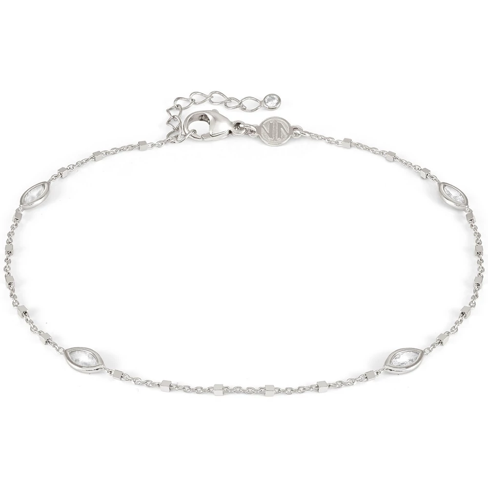 Nomination Anklets ezüst bokalánc Marquise cirkónia kövekkel - 241001/063