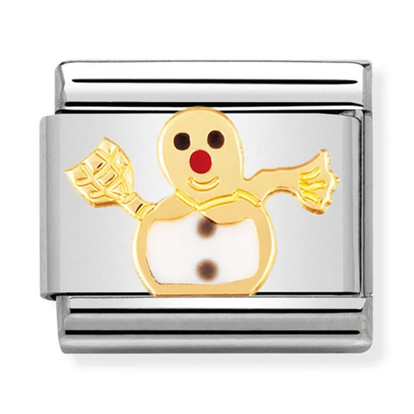Nomination arany hóember charm - 030225/04