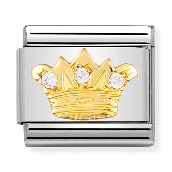 Nomination arany korona charm - 030308/15