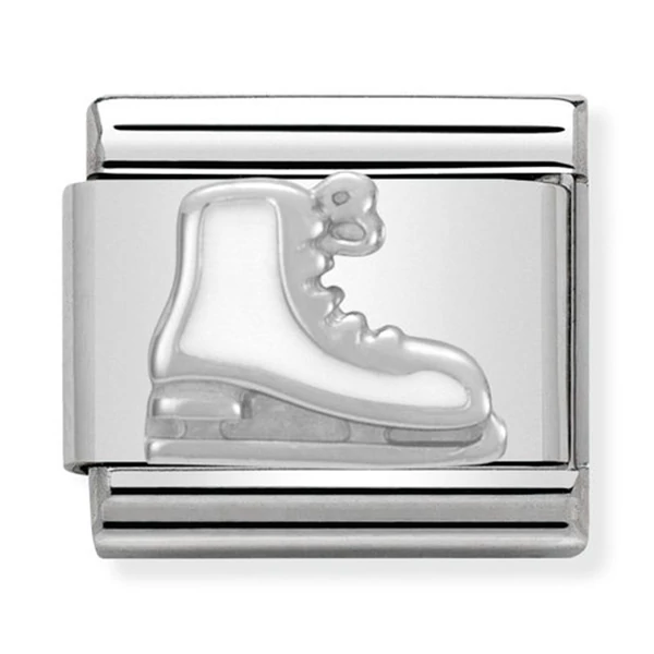 Nomination ezüst jégkorcsolya charm - 330204/04