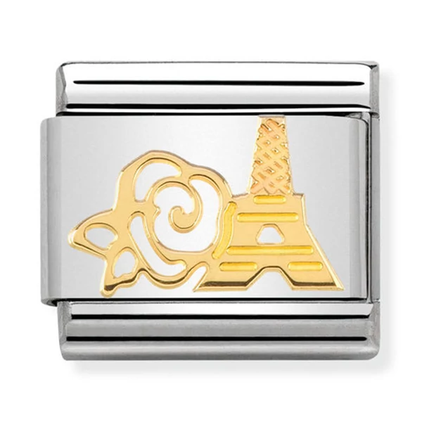 Nomination arany rózsa és Eiffel torony charm - 030162/18