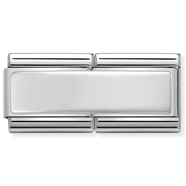 Nomination ezüst dupla charm - 330710/01