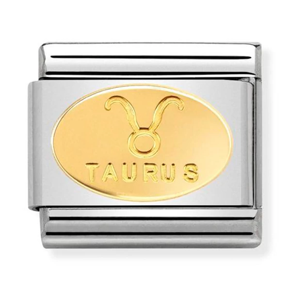 Nomination arany bika charm - 030165/02