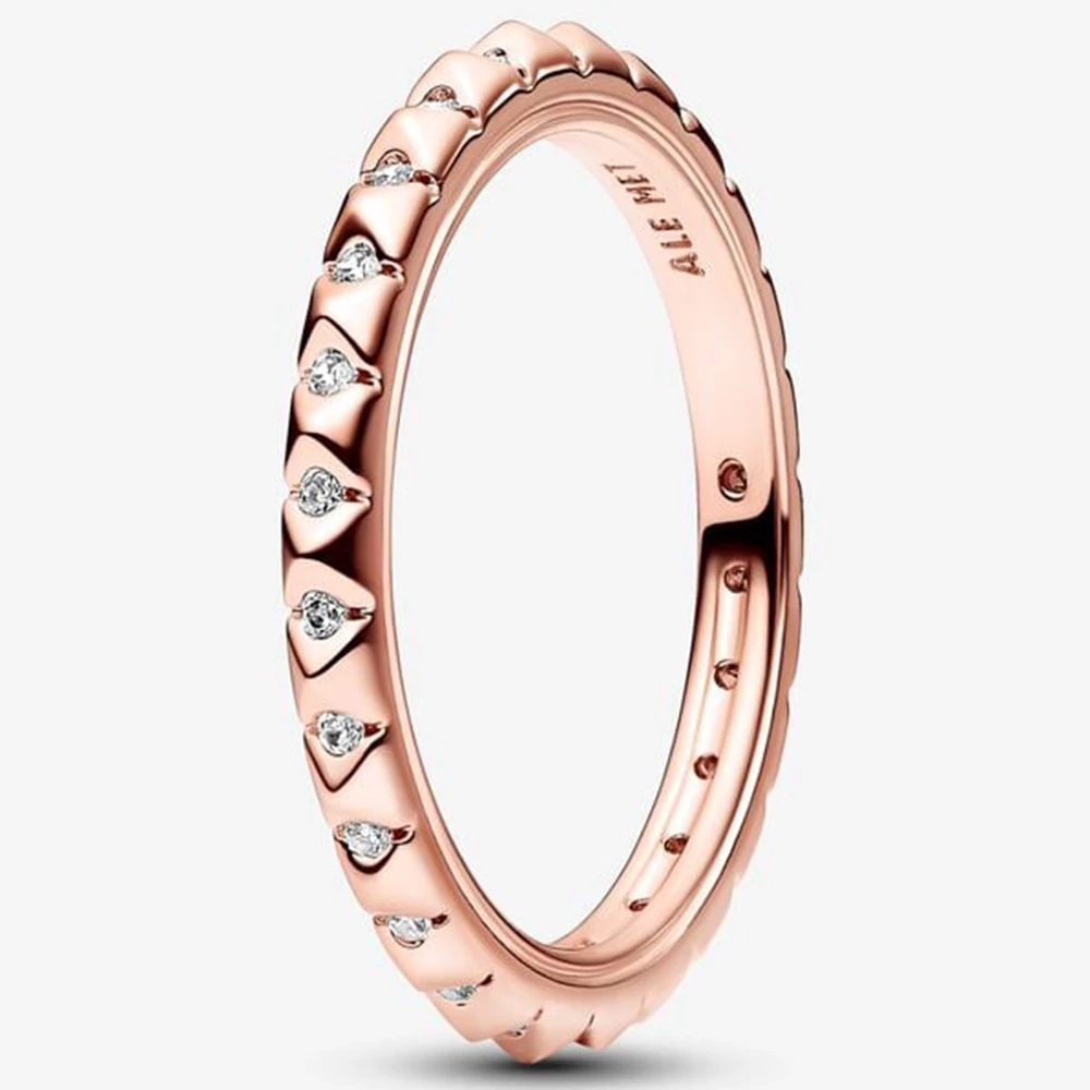Pandora ME rozé piramisok gyűrű - 182800C01-50