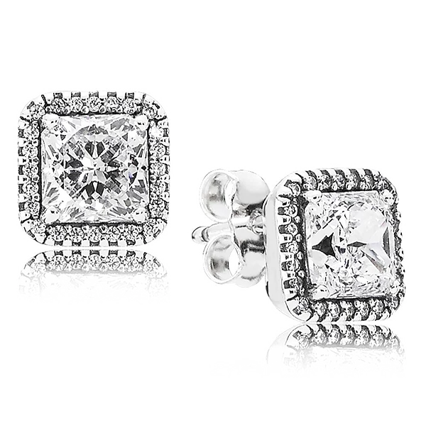 Pandora ezüst fülbevaló - 290591cz