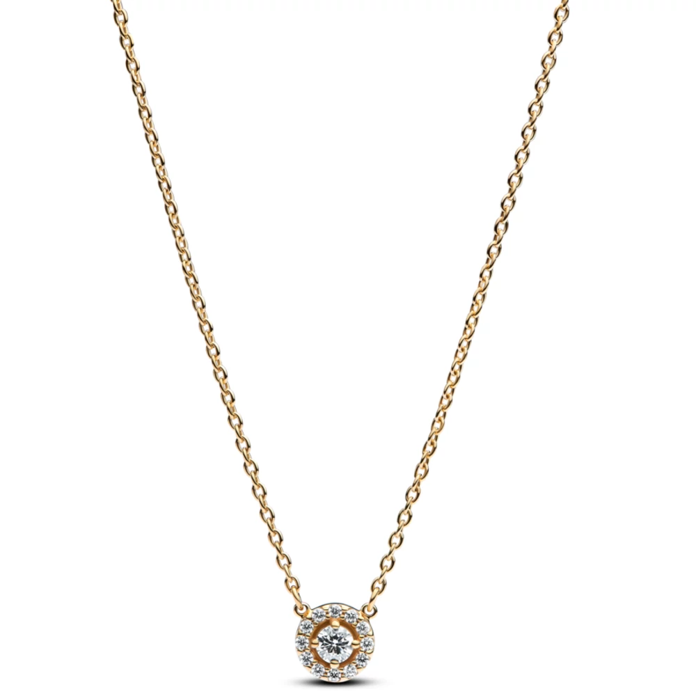 Pandora Arany pavé glória medálos nyaklánc - 363548C01-45