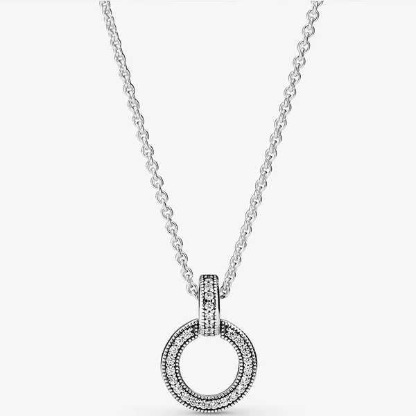 Pandora ezüst kettős karika nyaklánc - 399487C01-45