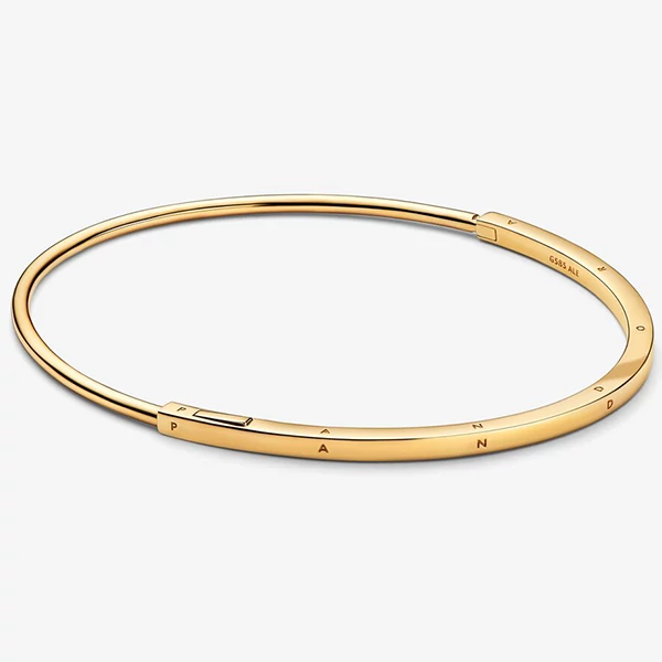 Pandora Signature I-D 14k arany karperec - 552227C00-1