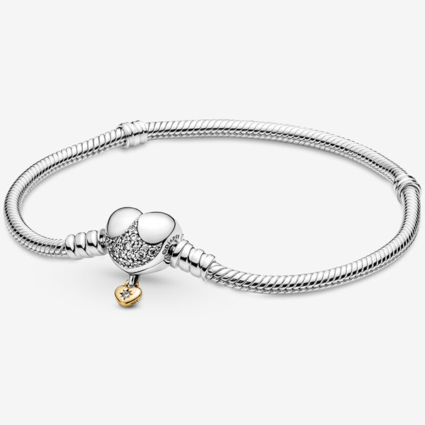 Pandora Disney, szívkapcsos karkötő - 569563C01-16