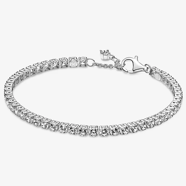 Pandora csillogó ezüst tenisz karlánc - 591469C01-16