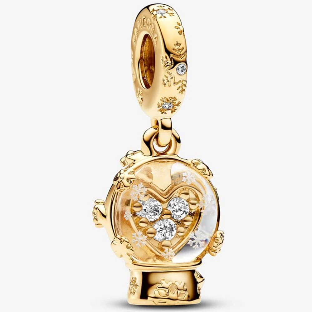 Pandora arany hógömb charm - 762825C01