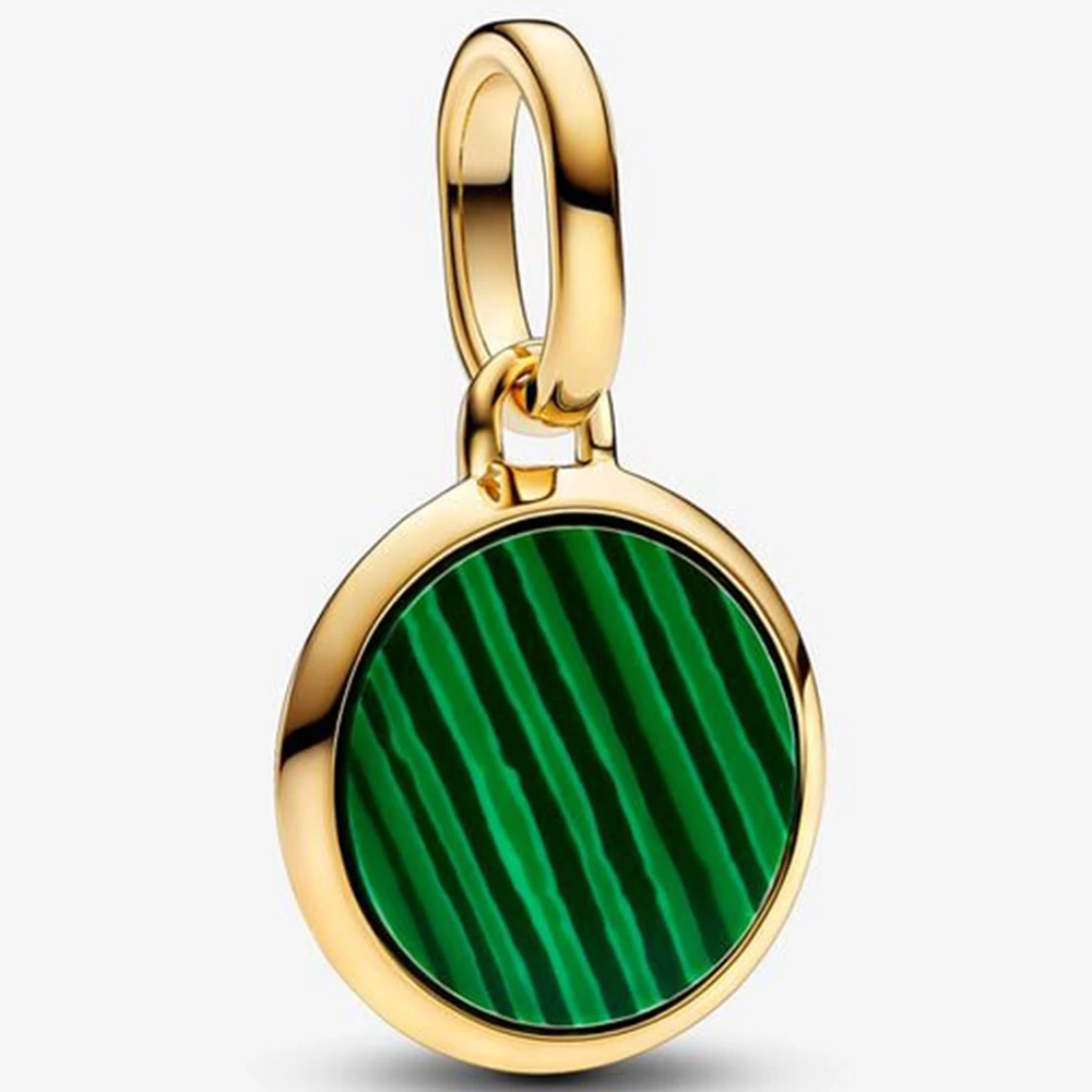 Pandora zöld gravírozható mini medál - 763389C01
