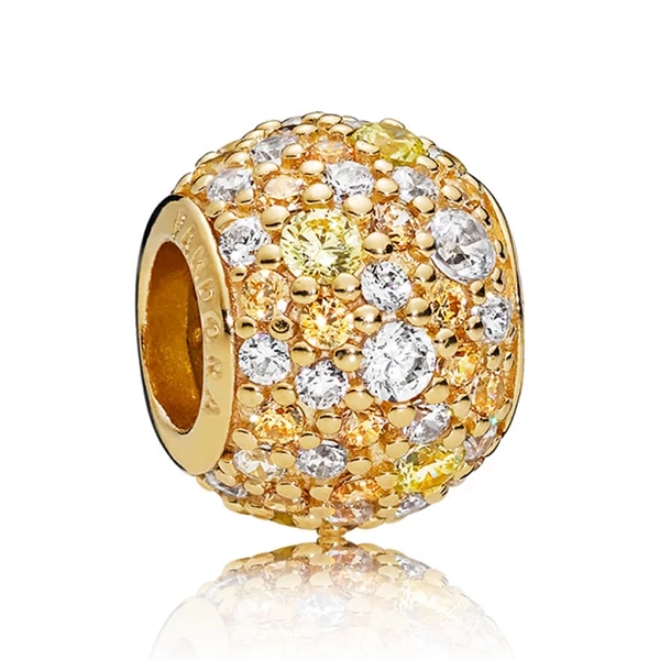 Pandora arany mozaik charm - 767052CSY