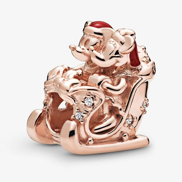 Pandora Disney Minnie & Mickey karácsonyi charm - 788450C01