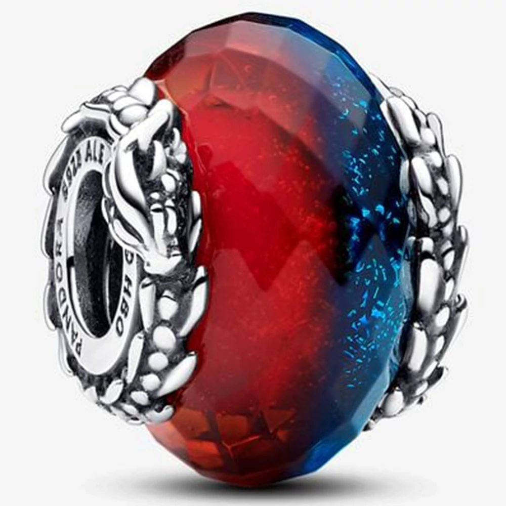 Pandora Trónok Harca tűz és jégsárkányok muránói üveg charm - 792966C00
