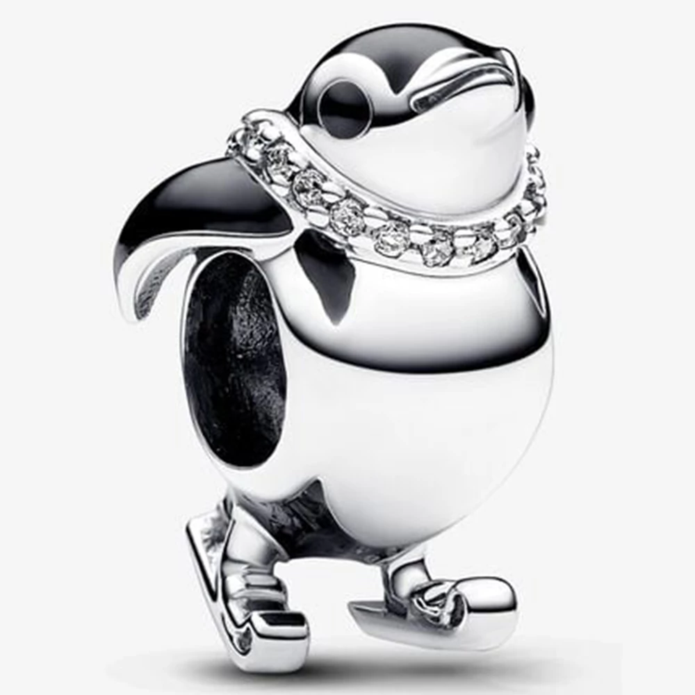 Pandora síelő pingvin charm - 792988C01