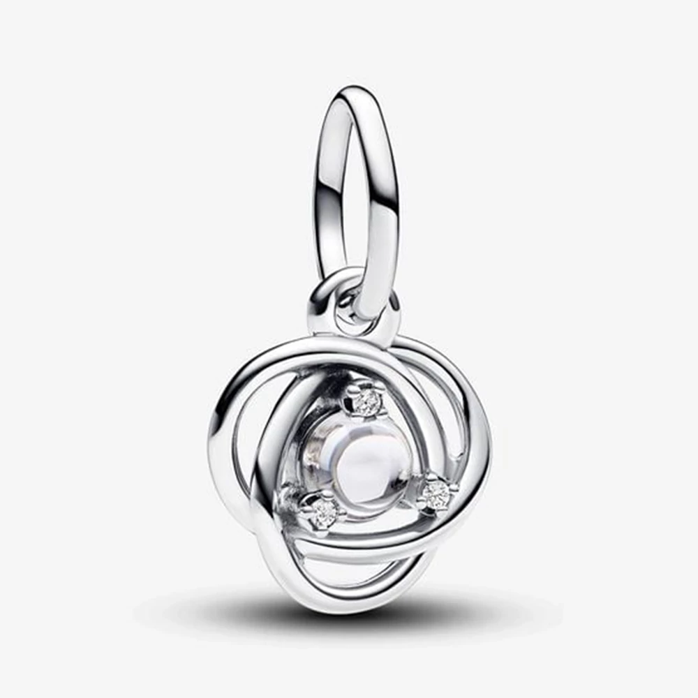 Pandora áprilisi áttetsző születésköves függő - 793125C04