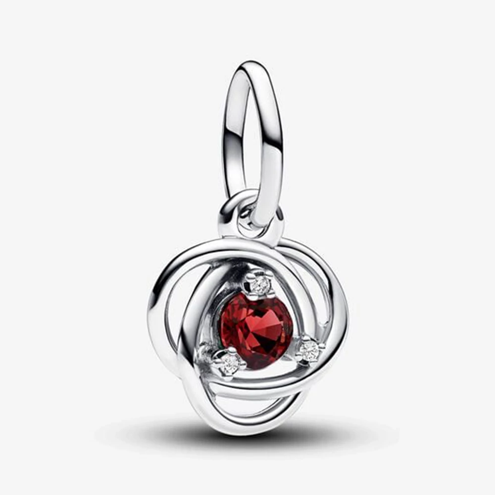 Pandora július piros születésköves függő - 793125C07