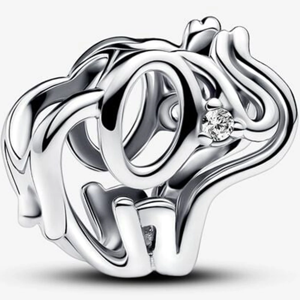 Pandora ezüst áttört elefánt charm - 793345C01