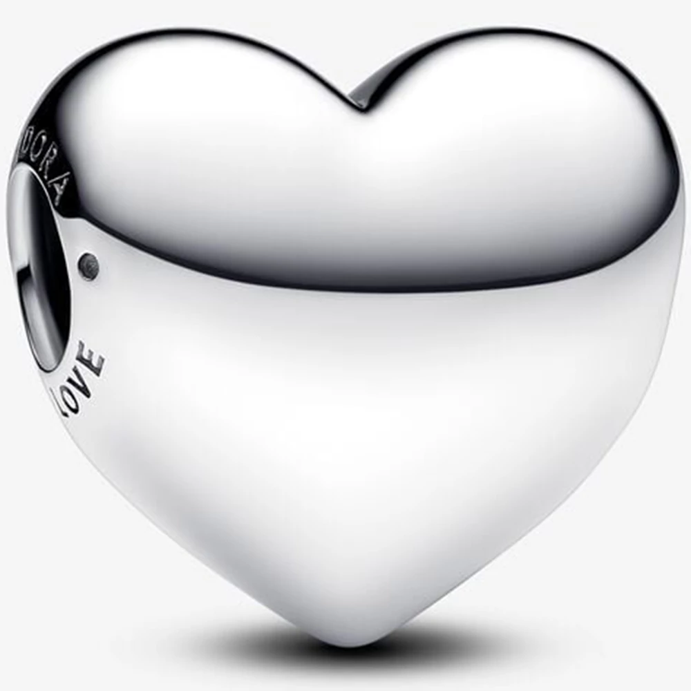 Pandora légy szeretet gravírozható ezüst nagy szív charm - 793440C00