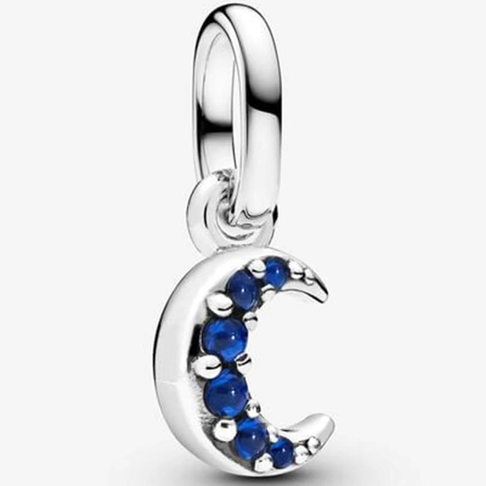 Pandora kék félhold mini függő - 793452C01