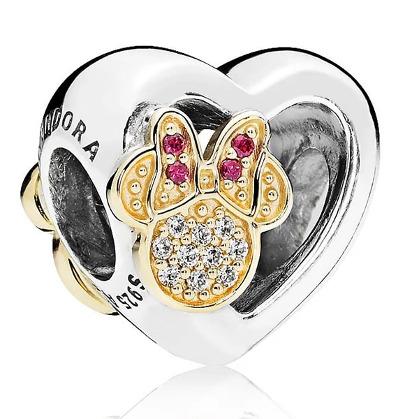 Pandora Mickey & Minnie szerelem charm - 796463CZ