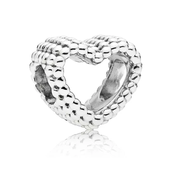 Pandora gyöngyös szív charm - 797516