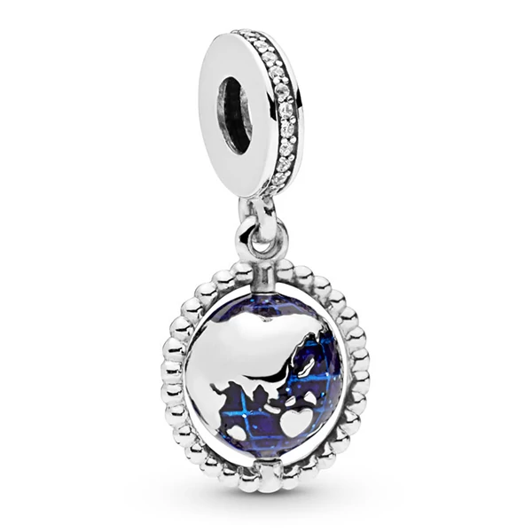 Pandora forgó földgömb függő - 798021CZ