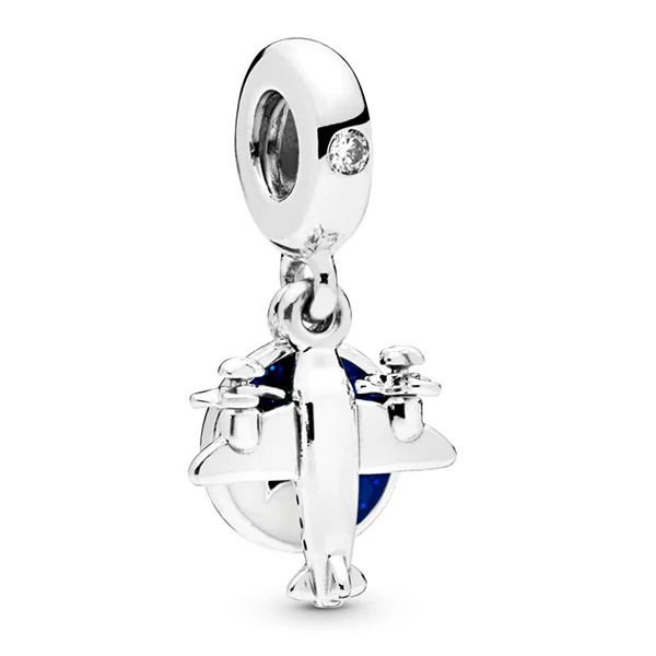 Pandora repülőgép charm - 798027CZ