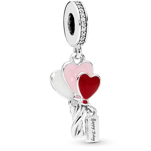 Pandora szíves léggömb függő - 798076CZ