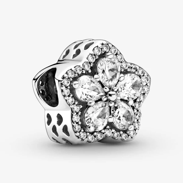 Pandora szikrázó hópehely pavé charm - 799224C01