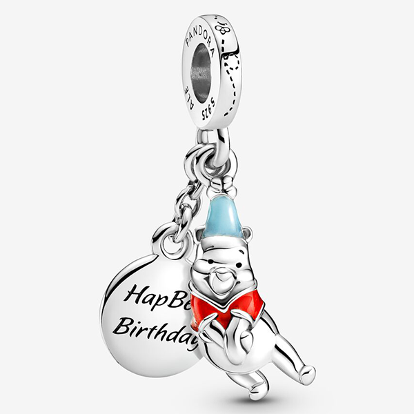Pandora Disney Micimackó születésnapi függő - 799385C01