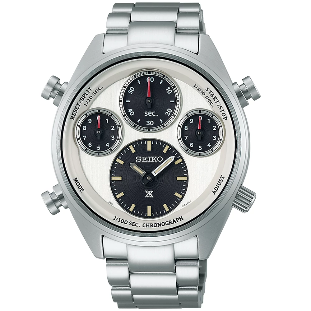 Seiko férfi óra - SFJ009P1 - Prospex Panda Solar Speedtimer - Limited Edition 110th