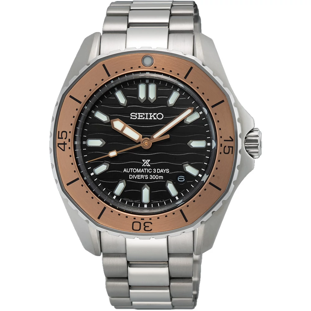 Seiko férfi óra - SPB485J1 - Prospex Sea Diver’s Watch – Polygonal in Ocean