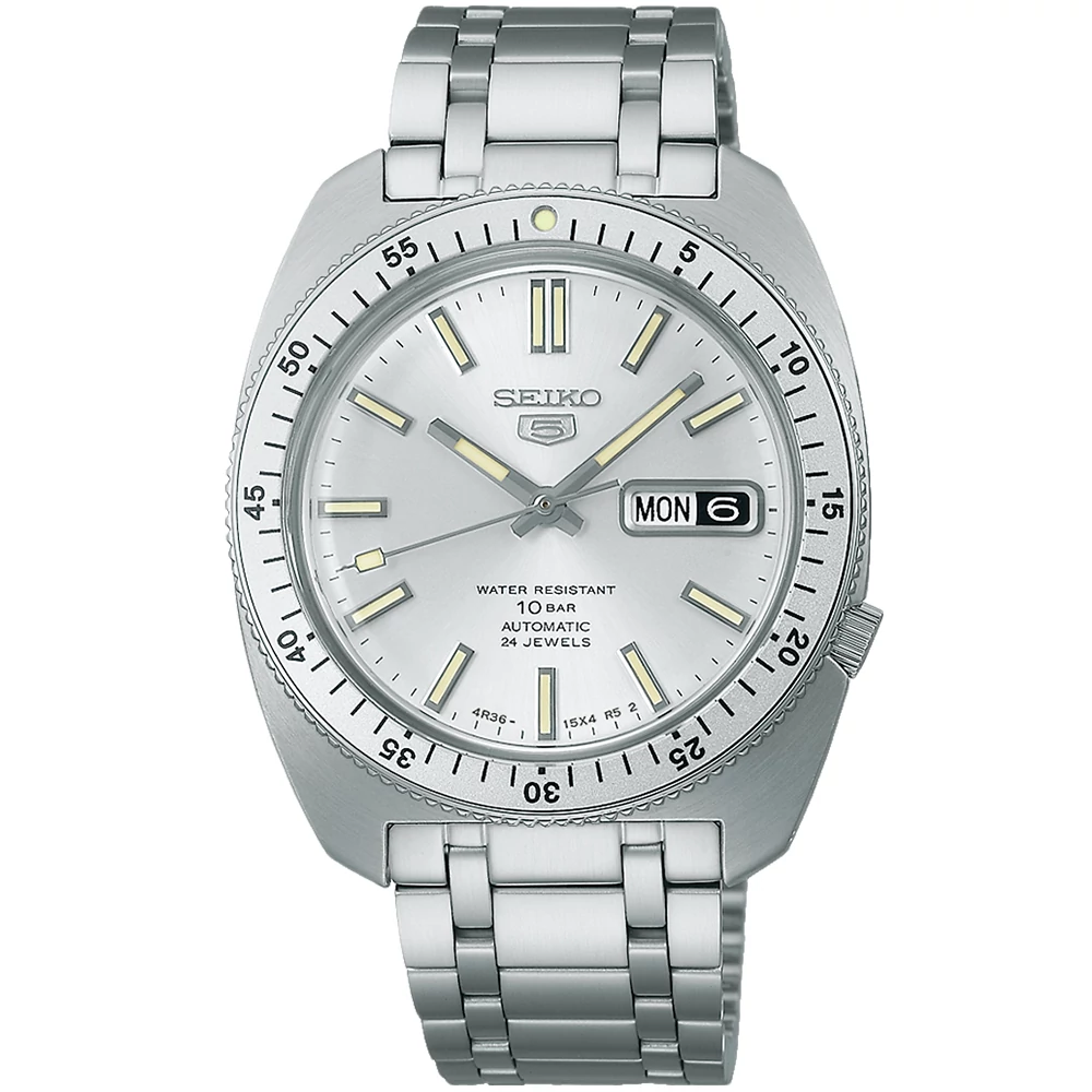 Seiko férfi óra - SRPL91K1 - SKX Gene Kranz Recreation Limited Edition in Silver