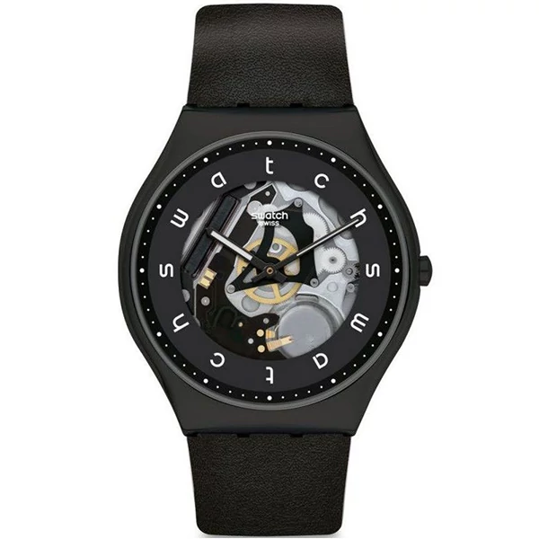 Swatch férfi óra - SS07B101 - White Side
