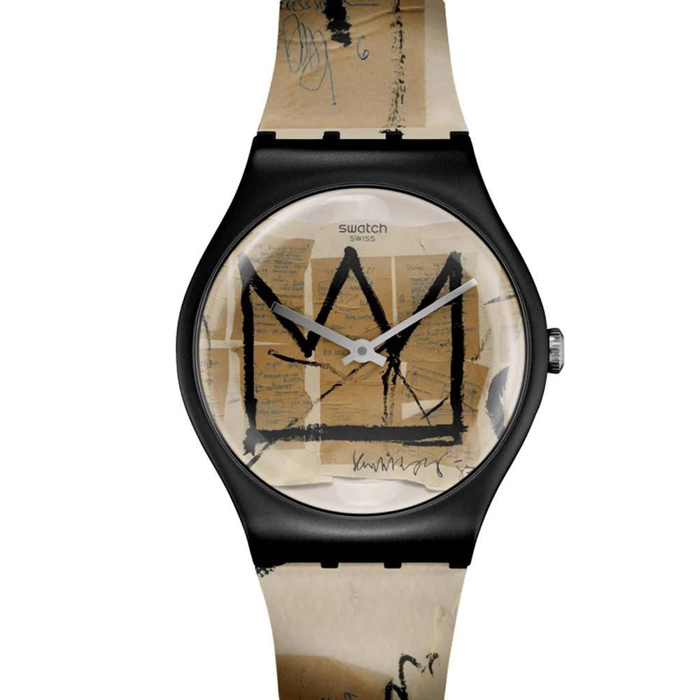 Swatch férfi óra - SUOZ355 - Untitled By Jean-Michel Basquiat