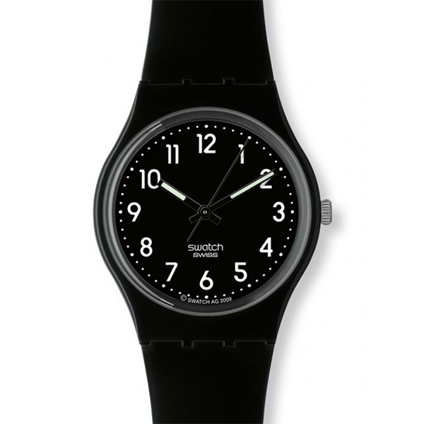 Swatch unisex óra - GB247R - Black Suit