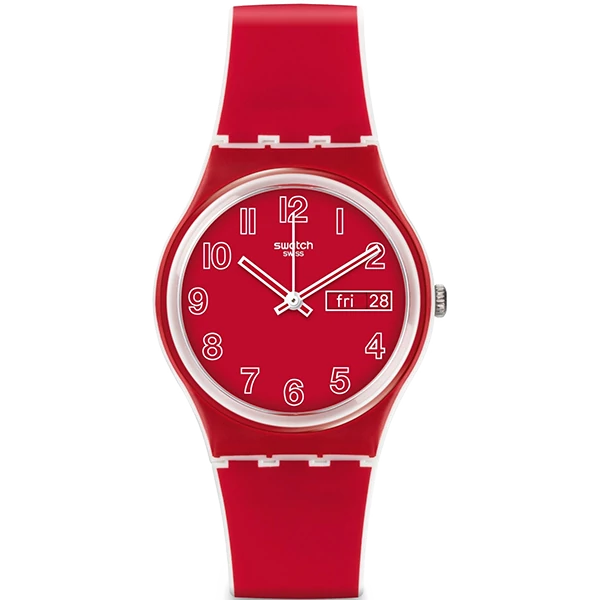 Swatch unisex óra - GW705 - Poppy Field