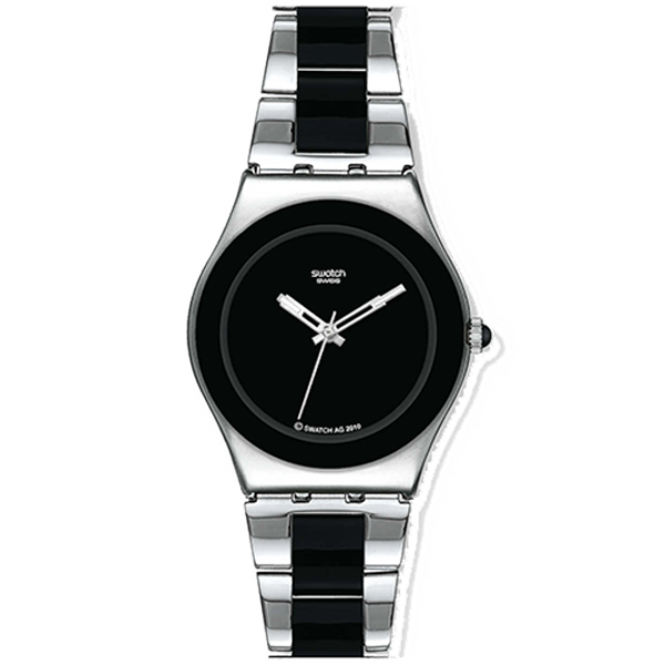 Swatch női óra - YLS168G - Black Ceramic