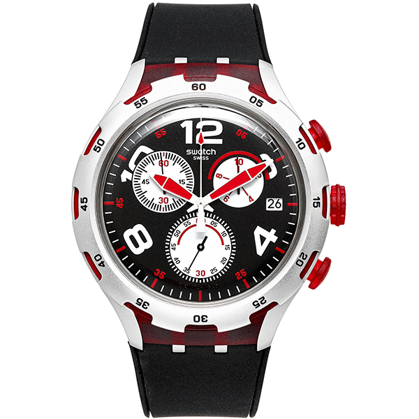 Swatch férfi óra - YYS4004 - Red Wheel