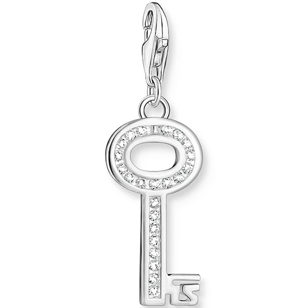 Thomas Sabo köves kulcs charm - 0010-051-14