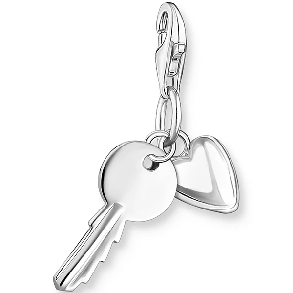 Thomas Sabo kulcs és szív charm - 0349-001-12