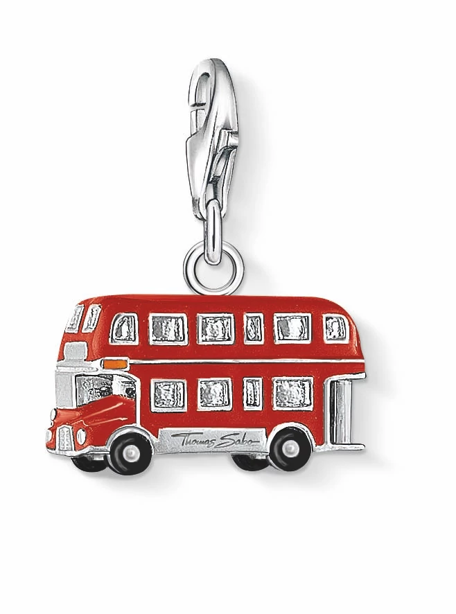 Thomas Sabo London Bus charm - 0495-007-7