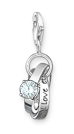 Thomas Sabo esküvői gyűrűk charm - 0673-051-14