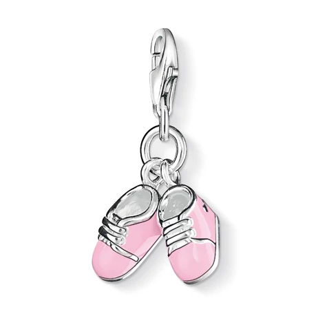 Thomas Sabo babacipő charm - 0820-007-9