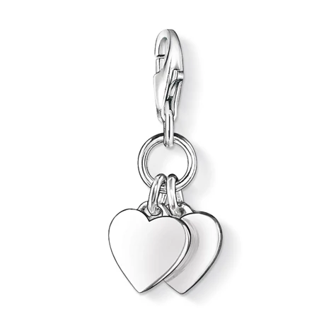 Thomas Sabo szívek charm - 0836-001-12