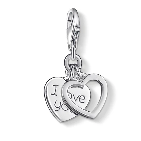 Thomas Sabo szeretlek charm - 0852-001-12